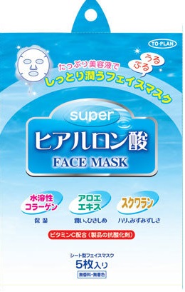 МАСКА ДЛЯ ЛИЦА С ГИАЛУРОНОВОЙ КИСЛОТОЙ, TO-PLAN HYALURONIC ACID FACE MASK. TO-PLAN