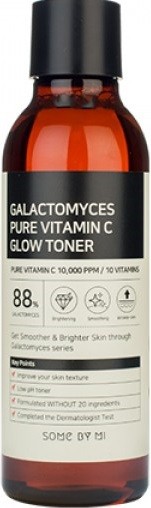 ВЫРАВНИВАЮЩИЙ ТОНЕР С ГАЛАКТОМИСИСОМ И ВИТАМИНОМ С, SOME BY MI GALACTOMYCES PURE VITAMIN C GLOW TONER. SOME BY MI