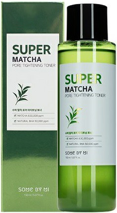 ТОНЕР ДЛЯ СУЖЕНИЯ ПОР С ЧАЕМ МАТЧА, SOME BY MI SUPER MATCHA PORE TIGHTENING TONER. SOME BY MI