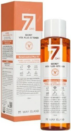 ВОССТАНАВЛИВАЮЩИЙ ТОНЕР С ВИТАМИНАМИ, MAY ISLAND SEVEN DAYS SECRET VITA PLUS- TONER. MAY ISLAND