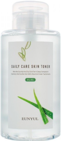 УСПОКАИВАЮЩИЙ ТОНЕР С ЭКСТРАКТОМ АЛОЭ, EUNYUL DAILY CARE ALOE SKIN TONER. EUNYUL