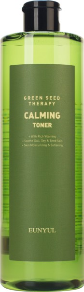 УСПОКАИВАЮЩИЙ ТОНЕР ДЛЯ ЛИЦА С ЭКСТРАКТАМИ ЗЕЛЕНЫХ ПЛОДОВ, EUNYUL GREEN SEED THERAPY CALMING TONER. EUNYUL