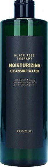 УВЛАЖНЯЮЩАЯ МИЦЕЛЛЯРНАЯ ВОДА C ЭКСТРАКТАМИ МОРСКИХ ВОДОРОСЛЕЙ, EUNYUL BLACK SEED THERAPY MOISTURIZING CLEANSING WATER. EUNYUL