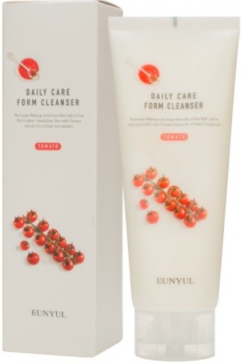 ОЧИЩАЮЩАЯ ПЕНКА С ЭКСТРАКТОМ ТОМАТА, EUNYUL DAILY CARE TOMATO FOAM CLEANSER. EUNYUL