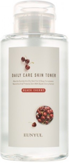 ОСВЕЖАЮЩИЙ ТОНЕР С ЭКСТРАКТОМ ЧЕРНОЙ ВИШНИ, EUNYUL DAILY CARE BLACK CHERRY SKIN TONER. EUNYUL