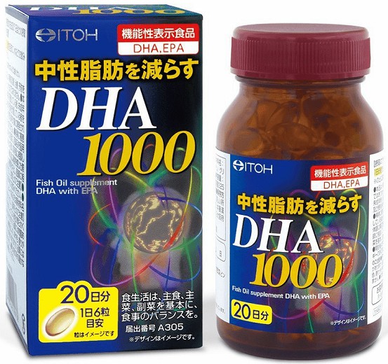 ОМЕГА-3 КАПСУЛЫ 1000S + EPA ITОH OMEGA-3 DHA (120 КАПСУЛ НА 20 ДНЕЙ)