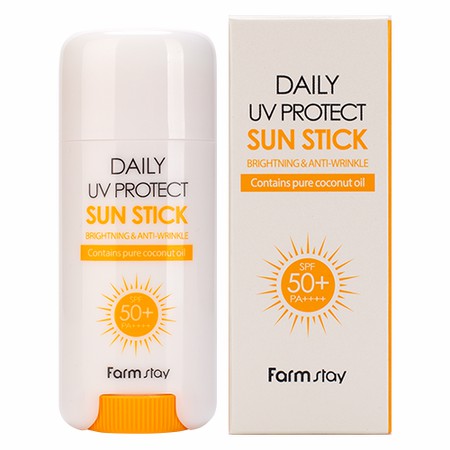 СОЛНЦЕЗАЩИТНЫЙ СТИК SPF50 PA++++, FARMSTAY DAILY UV PROTECT SUN STICK