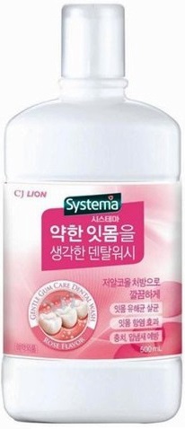 ОПОЛАСКИВАТЕЛЬ ДЛЯ РТА DENTOR SYSTEMA ДЛЯ СЛАБЫХ ДЕСЕН CJ LION. CJ LION