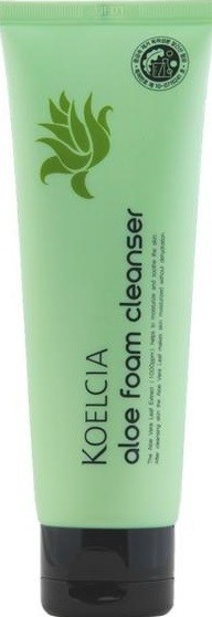 УСПОКАИВАЮЩАЯ ОЧИЩАЮЩАЯ ПЕНКА С ЭКСТРАКТОМ АЛОЭ, KOELCIA ALOE FOAM CLEANSER. KOELCIA