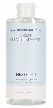 УВЛАЖНЯЮЩАЯ МИЦЕЛЛЯРНАЯ ВОДА С ГИАЛУРОНОВОЙ КИСЛОТОЙ, NEXTBEAU HYALURONIC SOLUTION MOIST CLEANSING WATER. NEXTBEAU