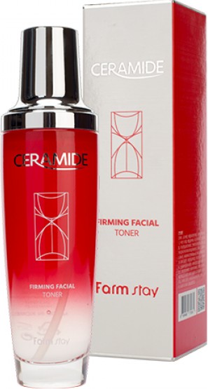 УКРЕПЛЯЮЩИЙ ТОНЕР ДЛЯ ЛИЦА С КЕРАМИДАМИ, FARMSTAY CERAMIDE FIRMING FACIAL TONER. FARMSTAY