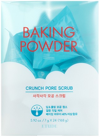 ГЛУБОКО ОЧИЩАЮЩИЙ И ОХЛАЖДАЮЩИЙ СКРАБ (2В1) С СОДОЙ, ETUDE HOUSE CRUNCH PORE SCRUB BAKING POWDER. ETUDE HOUSE