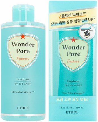 БАЛАНСИРУЮЩИЙ ТОНЕР ДЛЯ СУЖЕНИЯ ПОР, ETUDE HOUSE WONDER PORE FRESHNER. ETUDE HOUSE