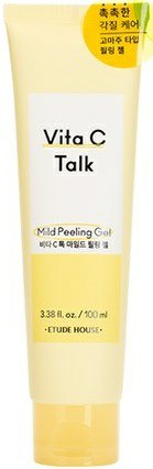 ОТШЕЛУШИВАЮЩИЙ ГЕЛЬ С ВИТАМИНОМ С, ETUDE HOUSE VITA C-TALK MILD PEELING GEL. ETUDE HOUSE